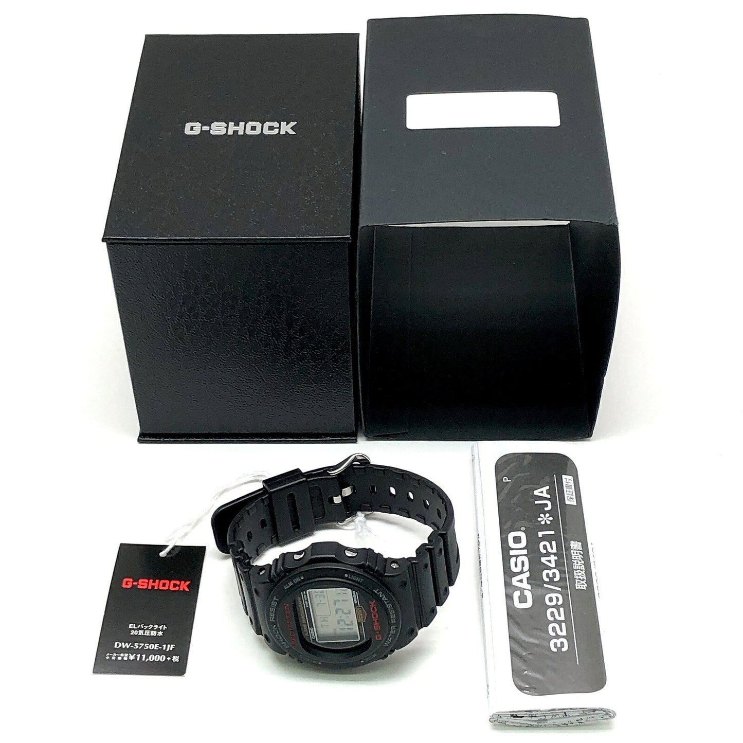 G-SHOCK DW-5750E-1 Reissue Sting Face Watch Size ONE SIZE