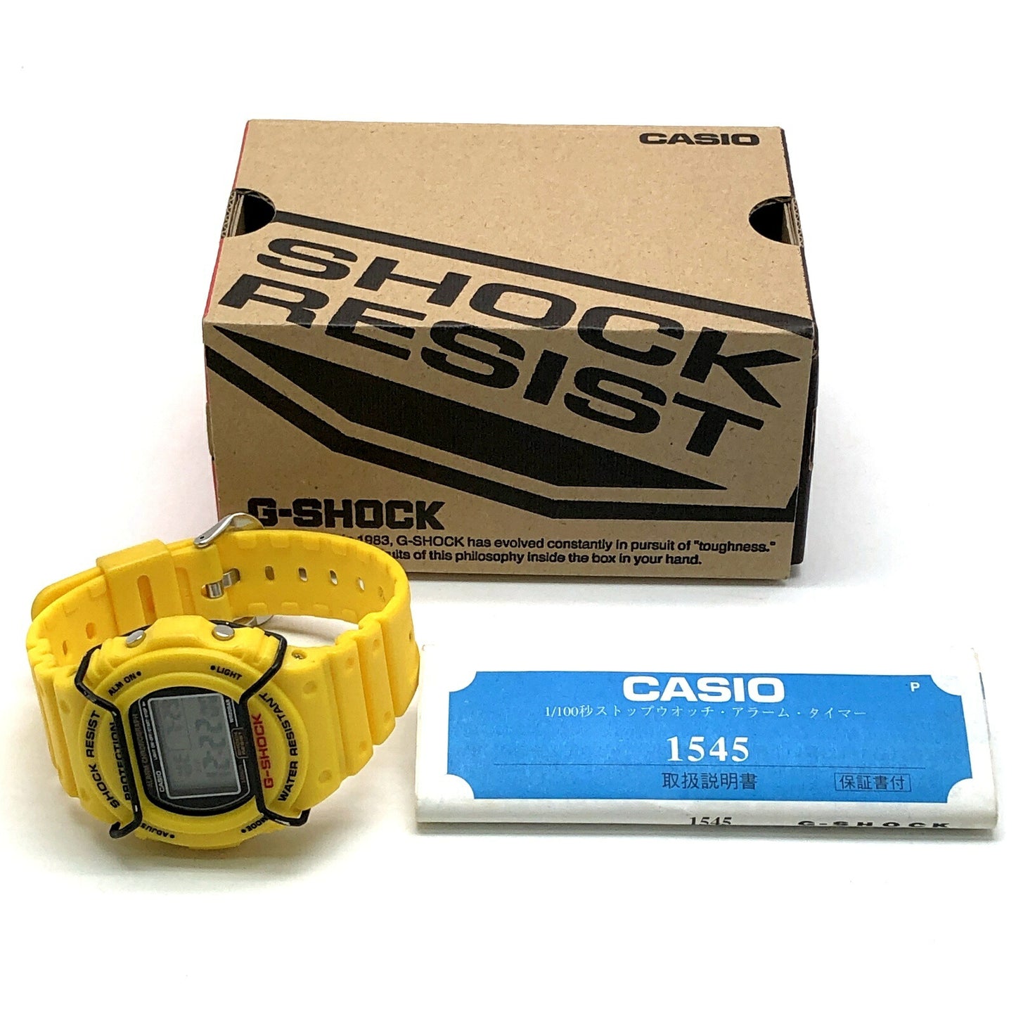 G-SHOCK DW-5700Y-9 Reissue Protector Watch Size ONE SIZE