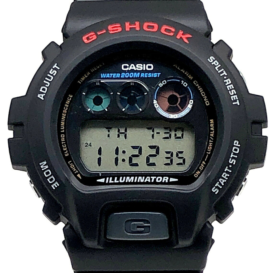 G-SHOCK DW-6900-1V 3-Eye Illuminator Watch Size ONE SIZE