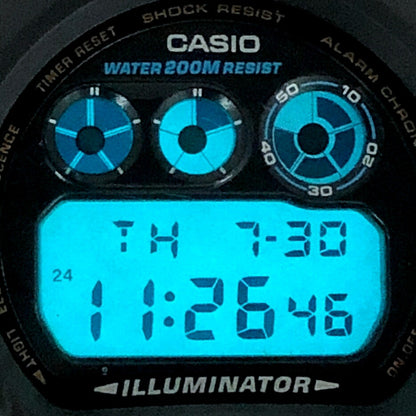 G-SHOCK DW-6900-1V 3-Eye Illuminator Watch Size ONE SIZE