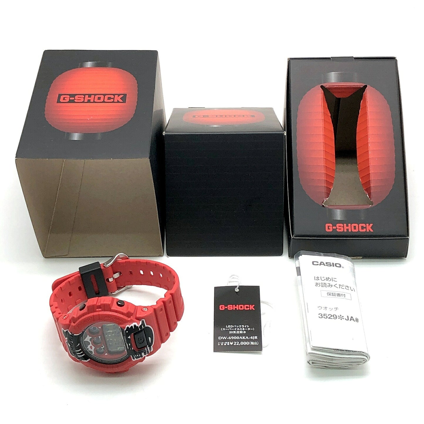 G-SHOCK DW-6900AKA-4 Red Lantern Watch Red Size ONE SIZE