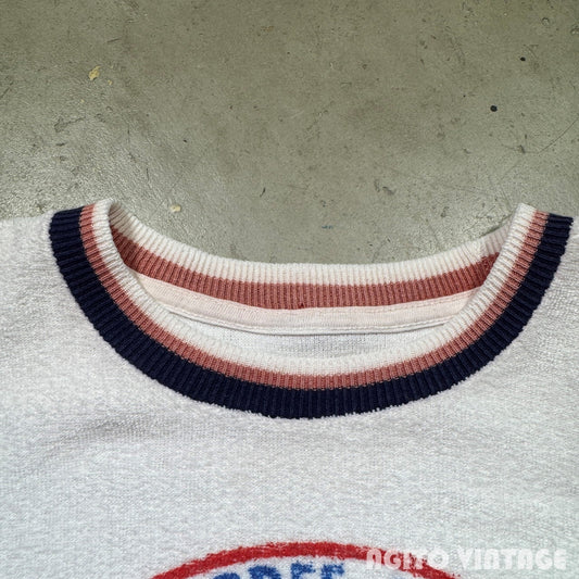 BSA 50s Boy Scout Terry Cloth S/S Sweatshirt Jamboree Size L