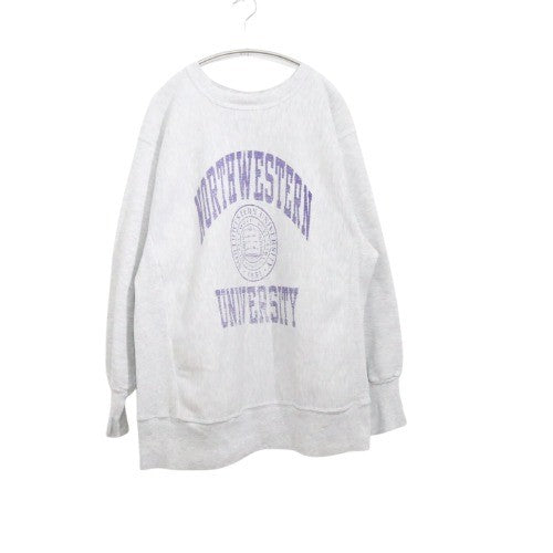 RUGGED SWEATS 90s Vintage USA Cotton Sweatshirt Gray Size M