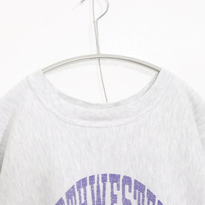 RUGGED SWEATS 90s Vintage USA Cotton Sweatshirt Gray Size M