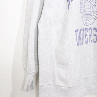 RUGGED SWEATS 90s Vintage USA Cotton Sweatshirt Gray Size M