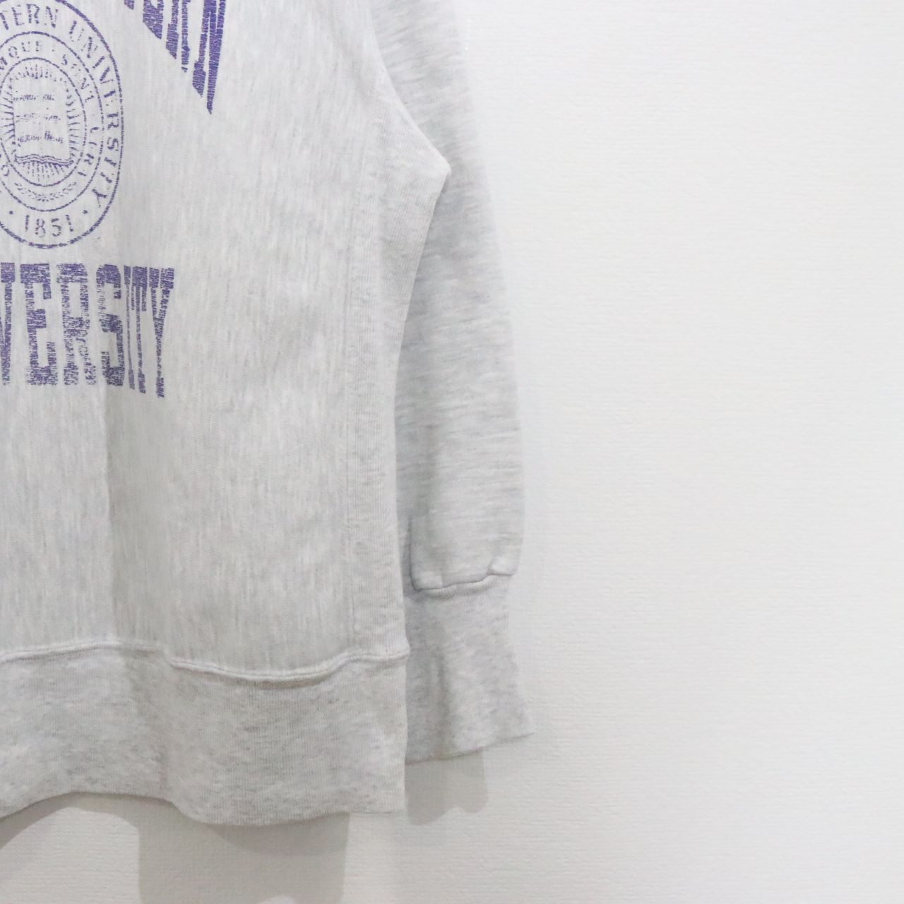 RUGGED SWEATS 90s Vintage USA Cotton Sweatshirt Gray Size M