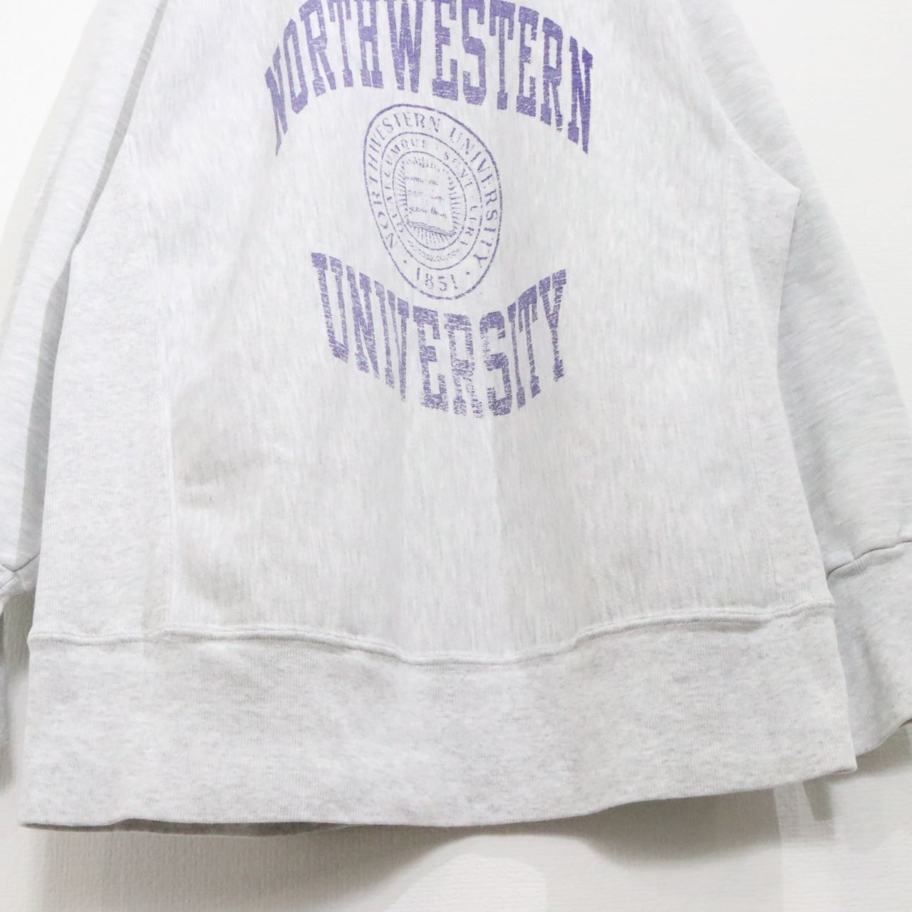 RUGGED SWEATS 90s Vintage USA Cotton Sweatshirt Gray Size M