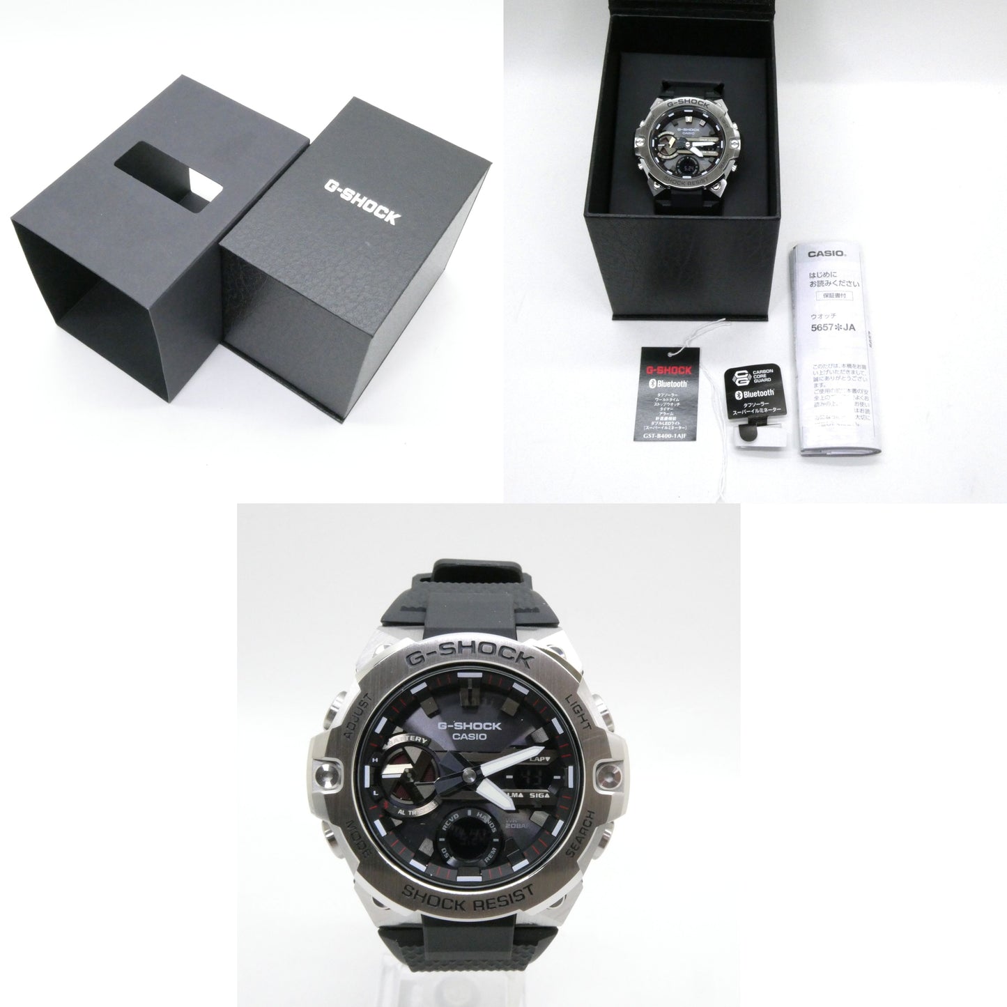 CASIO G-SHOCK G-STEEL GST-B400-1AJF Link Watch Size ONE SIZE