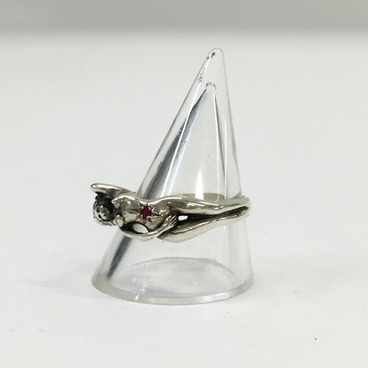 WACKO MARIA Nude Silver Ring Size ONE SIZE