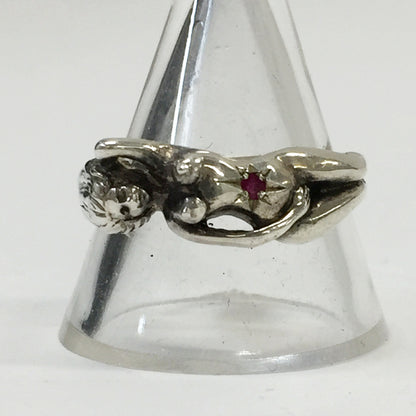 WACKO MARIA Nude Silver Ring Size ONE SIZE