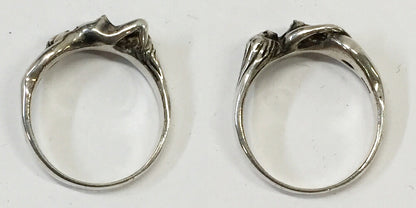 WACKO MARIA Nude Silver Ring Size ONE SIZE