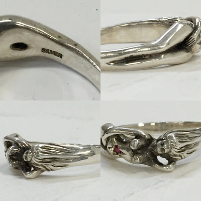 WACKO MARIA Nude Silver Ring Size ONE SIZE