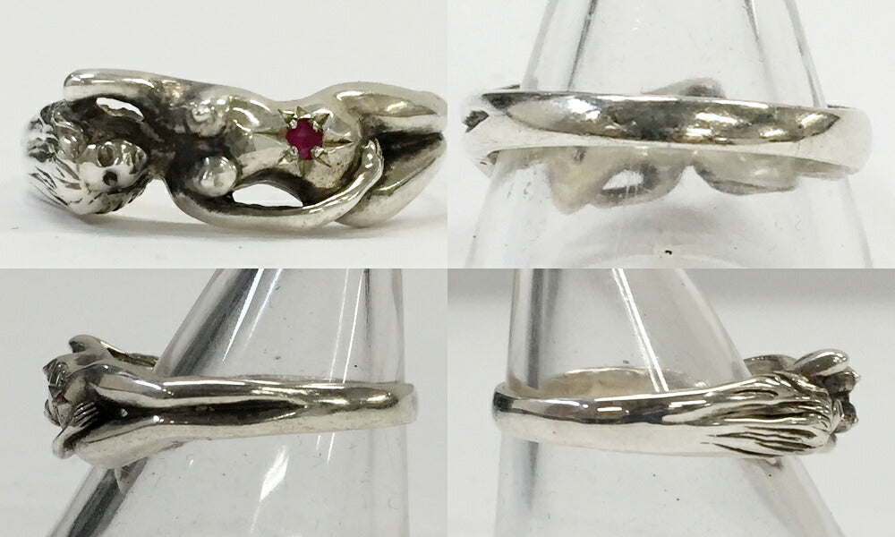 WACKO MARIA Nude Silver Ring Size ONE SIZE