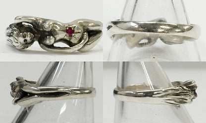 WACKO MARIA Nude Silver Ring Size ONE SIZE