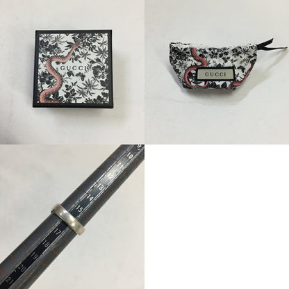 GUCCI Interlocking G Silver Ring Size ONE SIZE