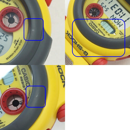 CASIO G-SHOCK G-001-9DR Yellow/Red Watch Size ONE SIZE