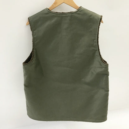 THE REAL McCOY Khaki Deck Vest Size 38