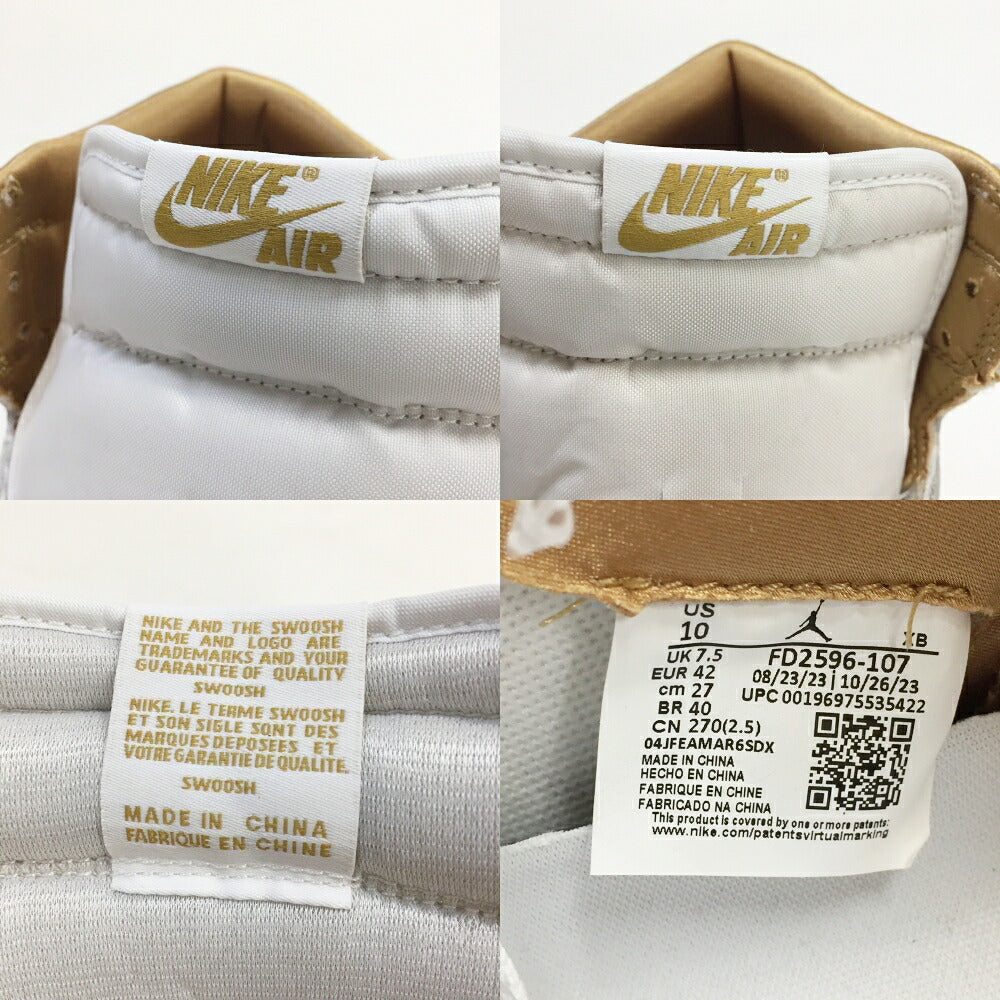 NIKE WMNS Air Jordan 1 Retro High OG Sneakers Size 10