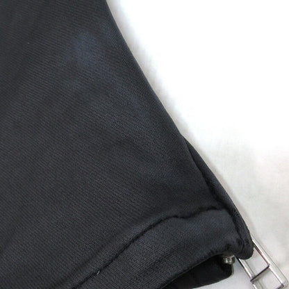 Danke Schon Coated Zip Cargo Pants Black Size 34
