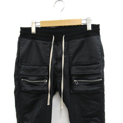 Danke Schon Coated Zip Cargo Pants Black Size 34