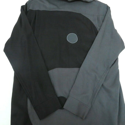 ALDIES Black Ying Yang Long Sleeve Shirt Size L