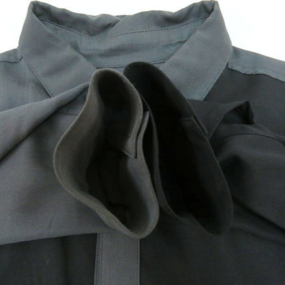 ALDIES Black Ying Yang Long Sleeve Shirt Size L