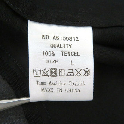 ALDIES Black Ying Yang Long Sleeve Shirt Size L