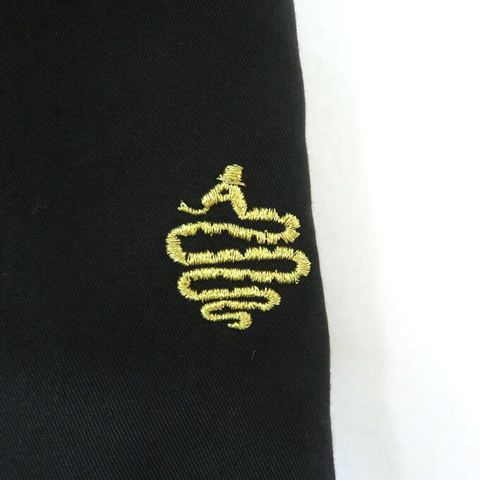 ALDIES Black Ying Yang Long Sleeve Shirt Size L