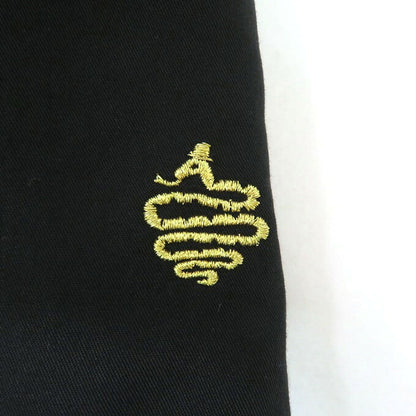 ALDIES Black Ying Yang Long Sleeve Shirt Size L
