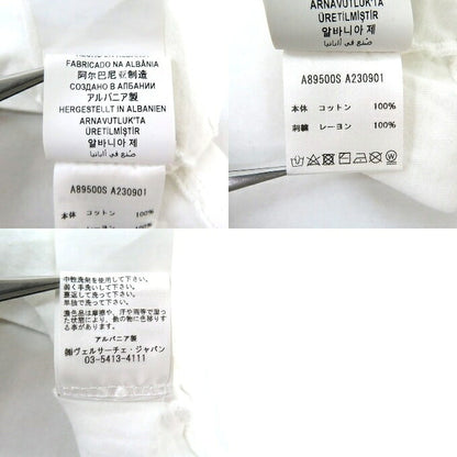 VERSACE Medusa Embroidered S/S T-Shirt White Size M