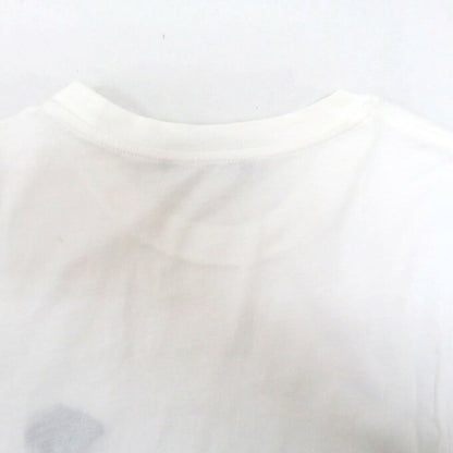 VERSACE Medusa Embroidered S/S T-Shirt White Size M