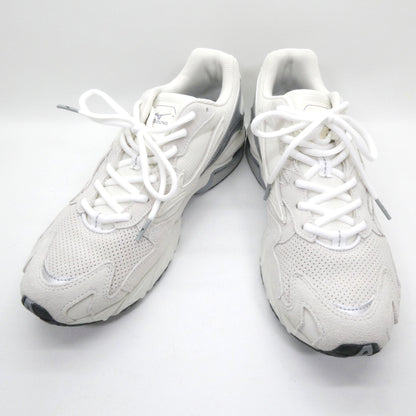 MIZUNO WAVE RIDER 10 White Grey Sneakers