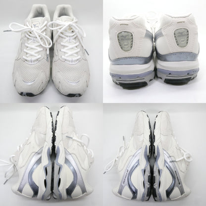 MIZUNO WAVE RIDER 10 White Grey Sneakers