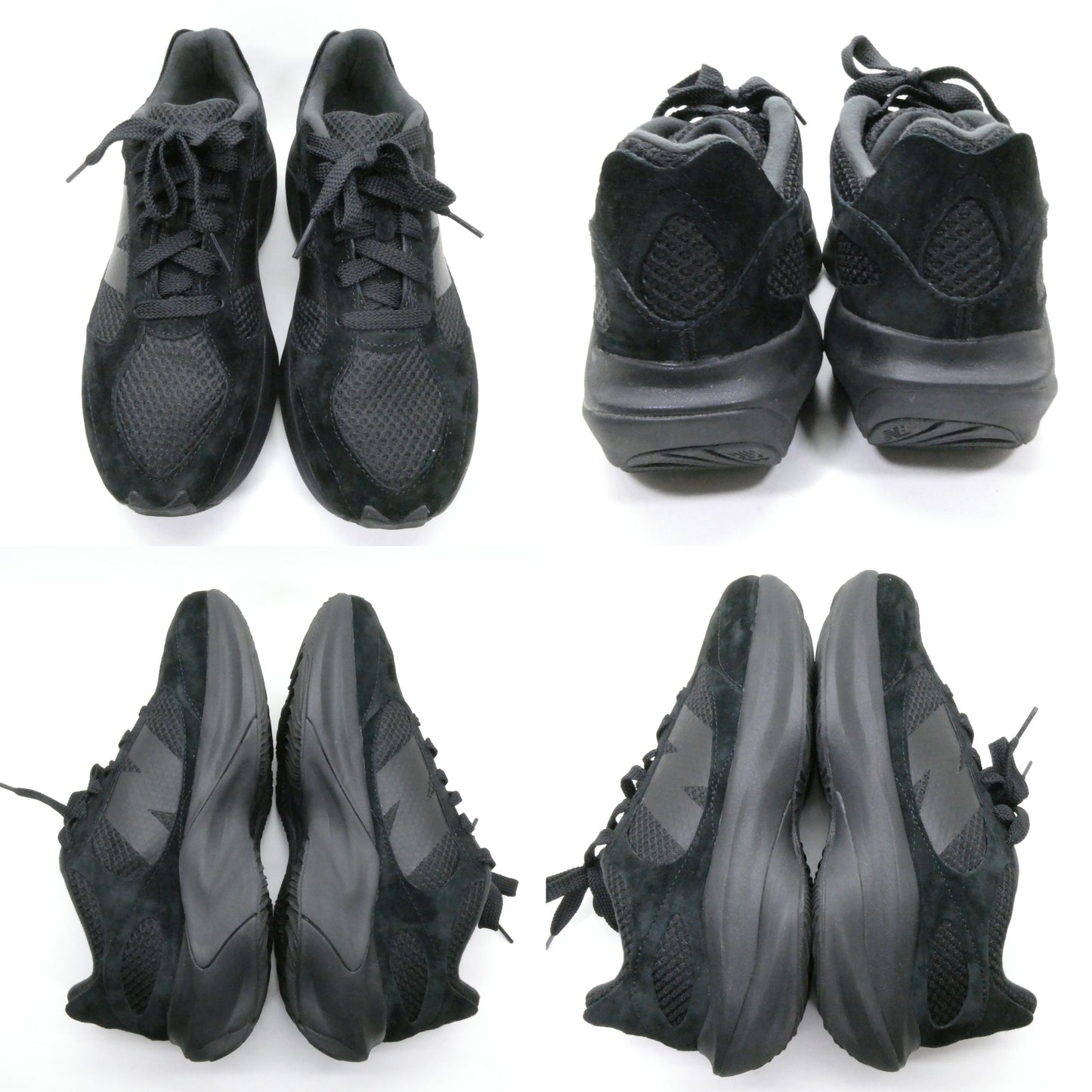 New Balance Warped Runner Black Sneakers