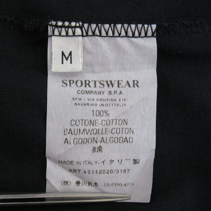 STONE ISLAND S/S T-Shirt Black Size M