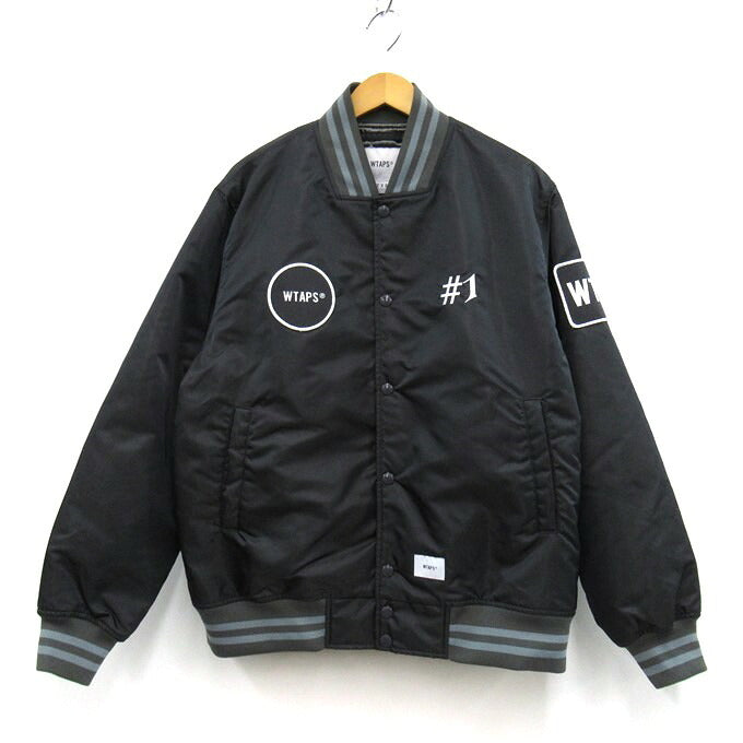 WTAPS 18SS Nylon Bench Jacket Gray Size 02