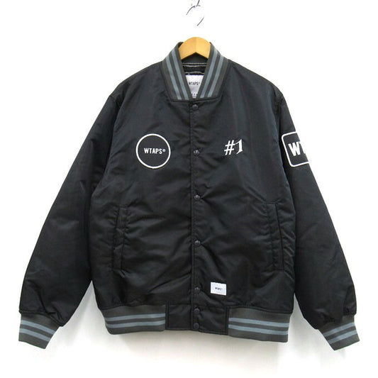 WTAPS 18SS Nylon Bench Jacket Gray Size 02