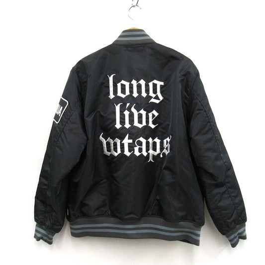 WTAPS 18SS Nylon Bench Jacket Gray Size 02