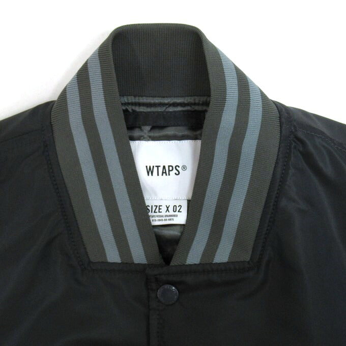 WTAPS 18SS Nylon Bench Jacket Gray Size 02