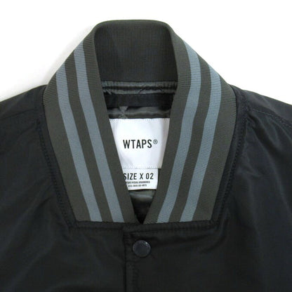 WTAPS 18SS Nylon Bench Jacket Gray Size 02