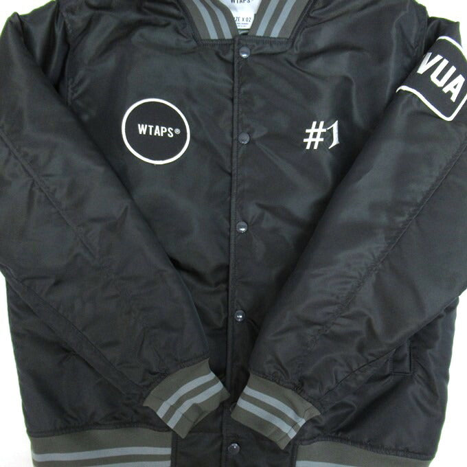 WTAPS 18SS Nylon Bench Jacket Gray Size 02