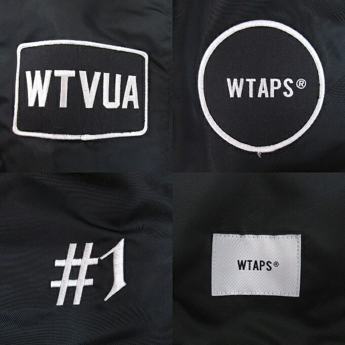 WTAPS 18SS Nylon Bench Jacket Gray Size 02
