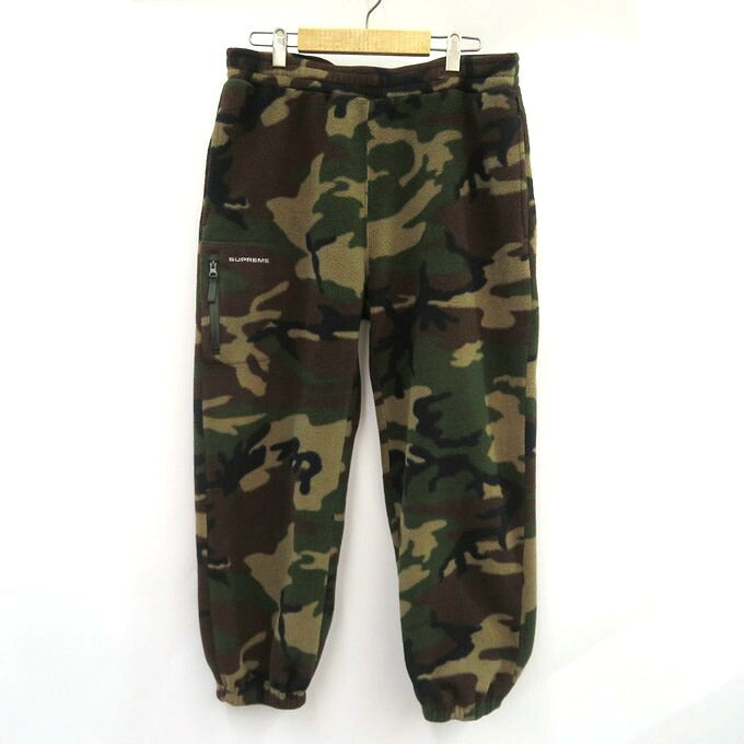 Supreme Polartec Woodland Camo Pants Size L