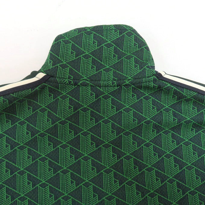LACOSTE Monogram Jacquard Track Jacket Green Size US