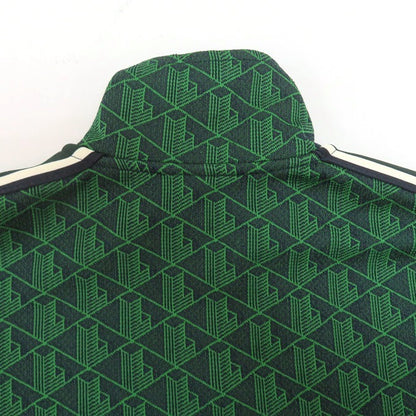 LACOSTE Monogram Jacquard Track Jacket Green Size US