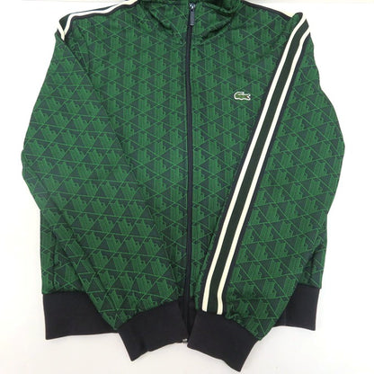 LACOSTE Monogram Jacquard Track Jacket Green Size US