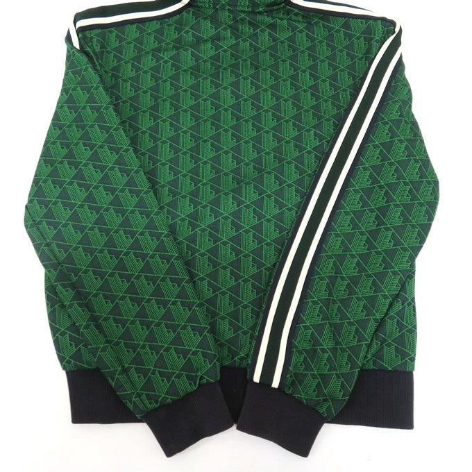 LACOSTE Monogram Jacquard Track Jacket Green Size US