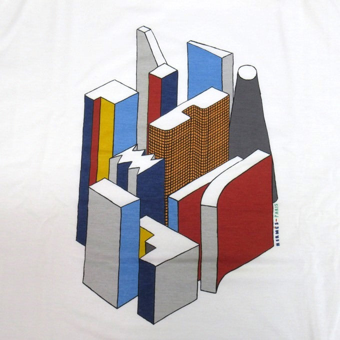 HERMES The Nature of Men S/S Tee White Size M