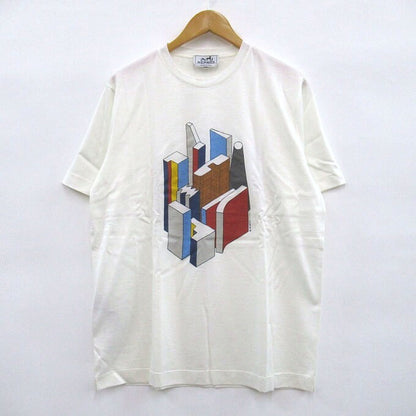 HERMES The Nature of Men S/S Tee White Size M