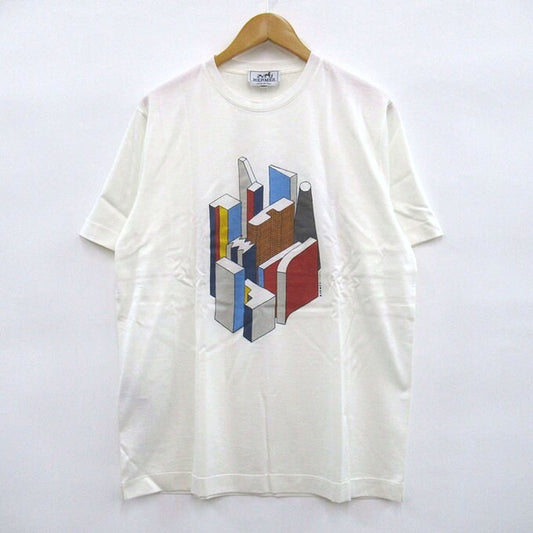 HERMES The Nature of Men S/S Tee White Size M